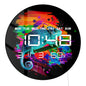 Vibrant Chameleon LED Digital Wall Clock Large Display Calendar Animal Artwork Home Decor Modern Design Electronic Wall Clock