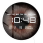 Eyeballs Iris Pupils Anatomy LED Digital Wall Clock Eyeballs Vision Retina Optometrist Electric Wall Clock Ophthalmologist Gift