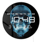 Human X-ray Skull Electronic Wall Clock Large Numeric Display for Medical Office Modern Design Digital Wall Clock Doctors Gift
