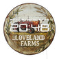 Retro Red Tractor LED Digital Clock Wall Desk Use Loveland Farms Retor Home Farmhouse Decorative 12/24hour Electronic Wall Clock