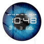 Eyeballs Iris Pupils Anatomy LED Digital Wall Clock Eyeballs Vision Retina Optometrist Electric Wall Clock Ophthalmologist Gift
