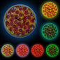 Italian Pepperoni Pizza Wall Clock