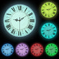 Rustic Print Wall Clock