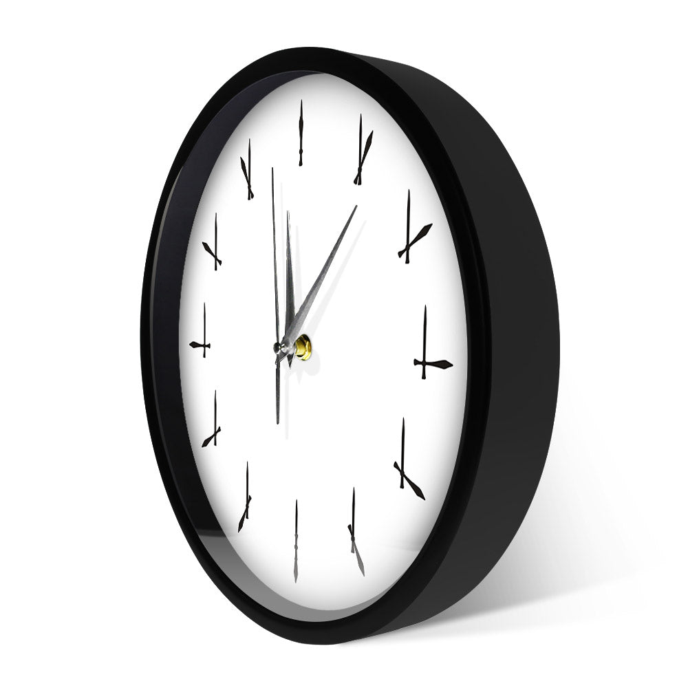 Redundant Sound Activated Wall Clock
