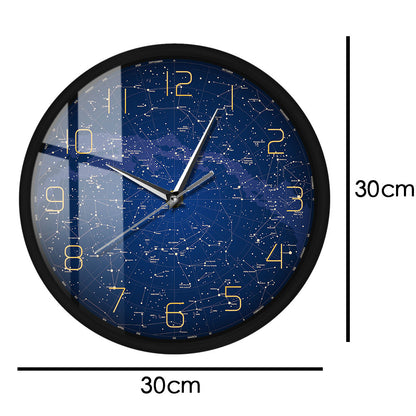 Sky Map Sound Activated Wall Clock
