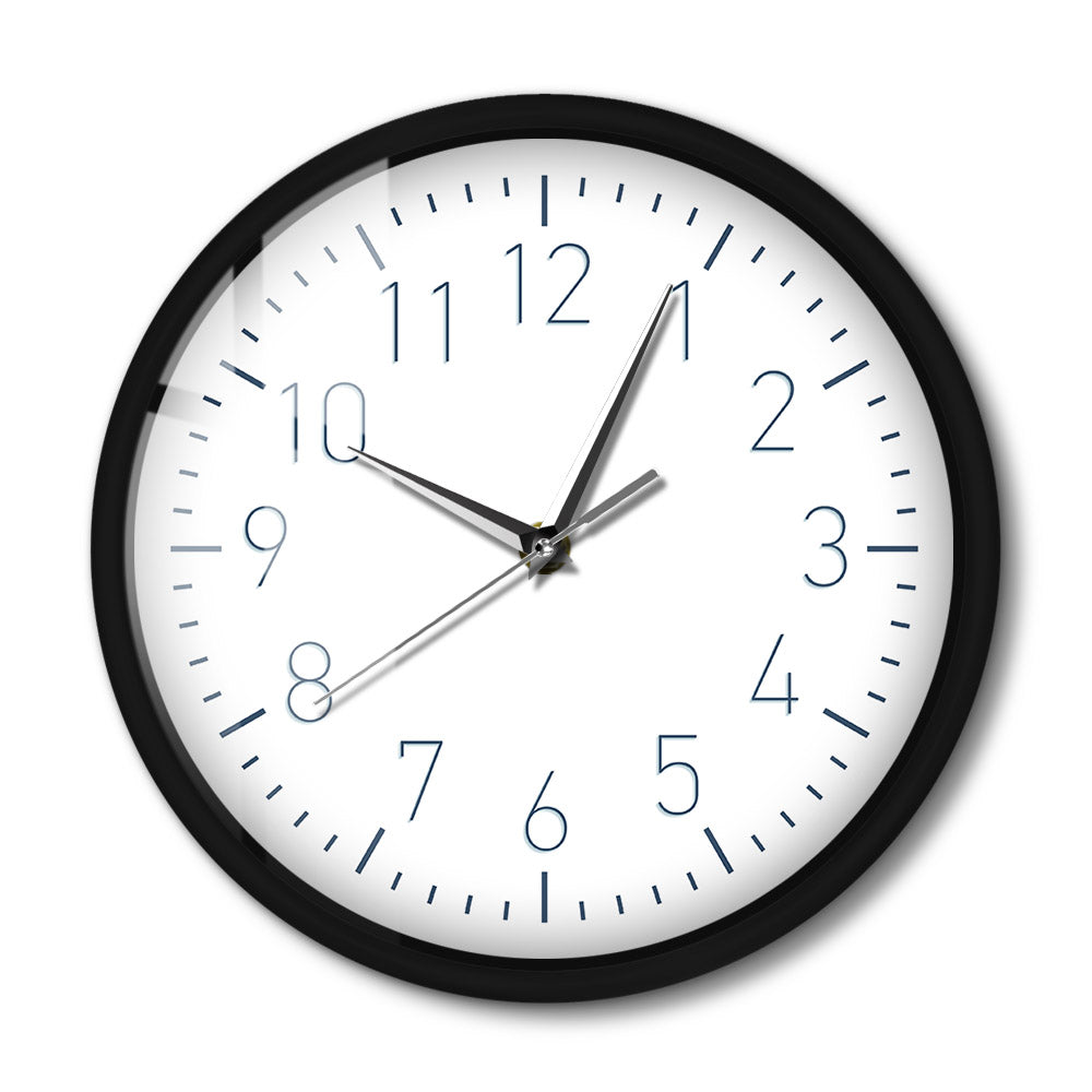 Nordic Modern Minimalist Sound Activated Wall Clock