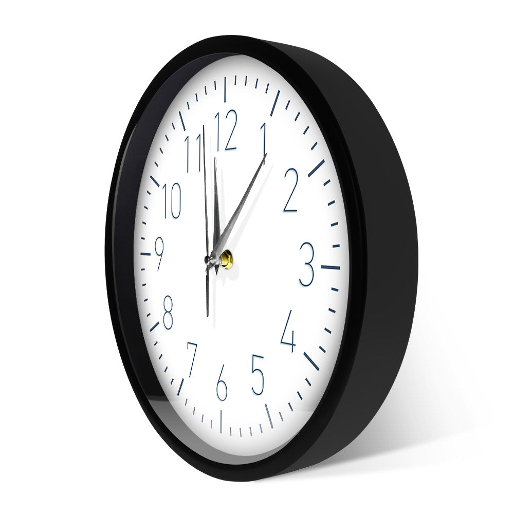 Nordic Modern Minimalist Sound Activated Wall Clock