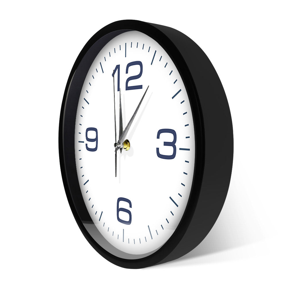 Big Numbers Sound Activated Wall Clock