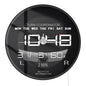 Helicopter Airplane Turn Coordinator LED Digital Wall Clock Flight Instrument Aviation Pilot Electronic Clock Wall & Desk Use