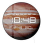 Jupiter Modern Design LED Digital Wall Clock For Living Room Bedroom Solar System Planet Wall Art Electric Large Numeric Clock