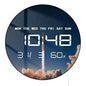 Launching Rocket LED Digital Wall Clock For Kids Room Shuttle Dreamy Space Home Decor Electronic Wall Clock Large Number Display