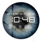 Eyeballs Iris Pupils Anatomy LED Digital Wall Clock Eyeballs Vision Retina Optometrist Electric Wall Clock Ophthalmologist Gift