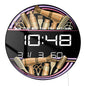 Hair Salon LED Digital Wall Clock Equipment Beauty Tool Decor Electronic Wall Clock Hair Stylist Professional Beauty Salon Clock