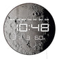 Moon Surface Planet LED Digital Wall Clock with Calendar Date Temperature Auto Dimming 12/24hour Format Electronic Wall Clock