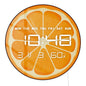 Fresh Juicy Citrus Slice LED Numeric Clock Wall Desk Use For Kitchen Dinning Room Lemon Orange Grape Lime LED Digital Wall Clock