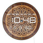 Saudi Arabia Prophet  Mosque LED Digital Wall Clock Large Display Islamic Home Decor Electronic Wall Desk Clock Eid al-Fitr Gift