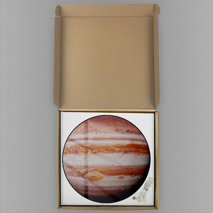 Jupiter Modern Design LED Digital Wall Clock For Living Room Bedroom Solar System Planet Wall Art Electric Large Numeric Clock