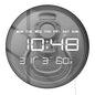 Top View Beer Can Design Large Digital Wall Clock For Home Bar Kitchen Dinning Room Beer Drinker LED Auto-Dimming Wall Clock